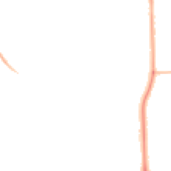 Night-time road noise heatmap for DN17 2NQ