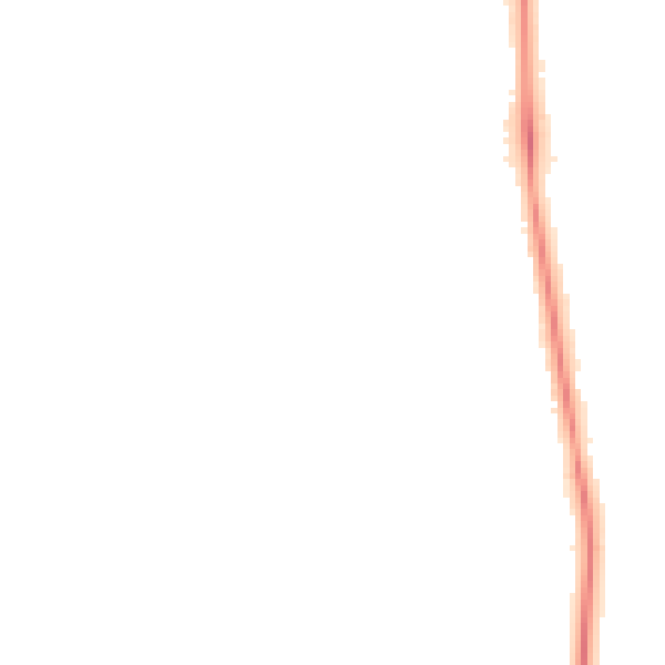 Night-time road noise heatmap for DN17 2UJ