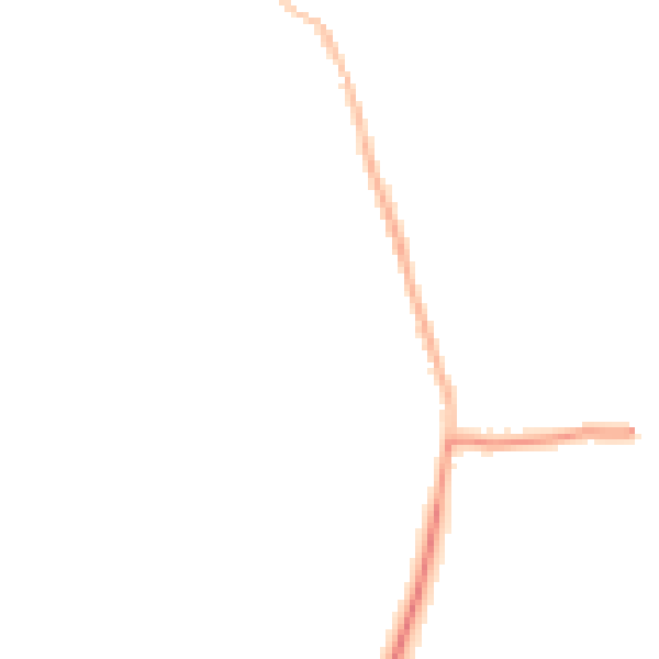 Night-time road noise heatmap for DN17 3DF