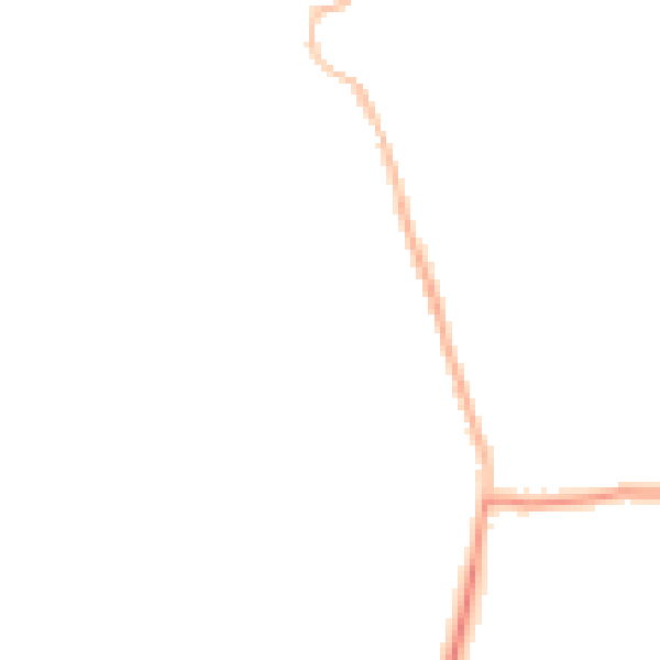 Night-time road noise heatmap for DN17 3DS