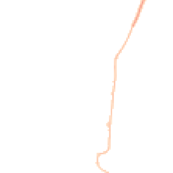 Night-time road noise heatmap for DN17 3EL