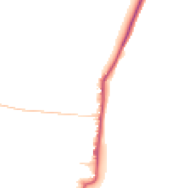 Daytime road noise heatmap for DN17 3ET