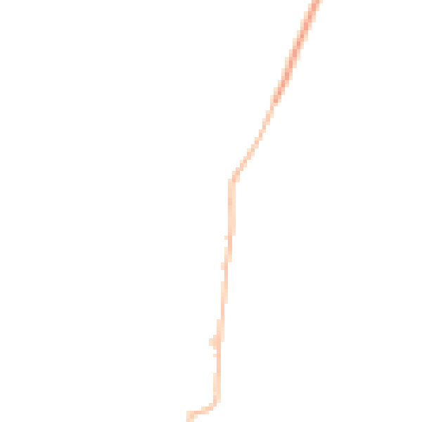 Night-time road noise heatmap for DN17 3ET