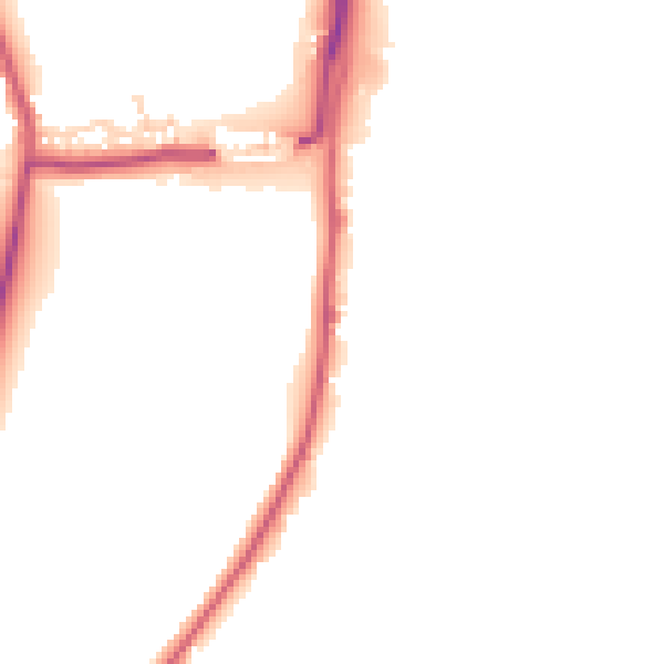 Daytime road noise heatmap for DN17 3LT