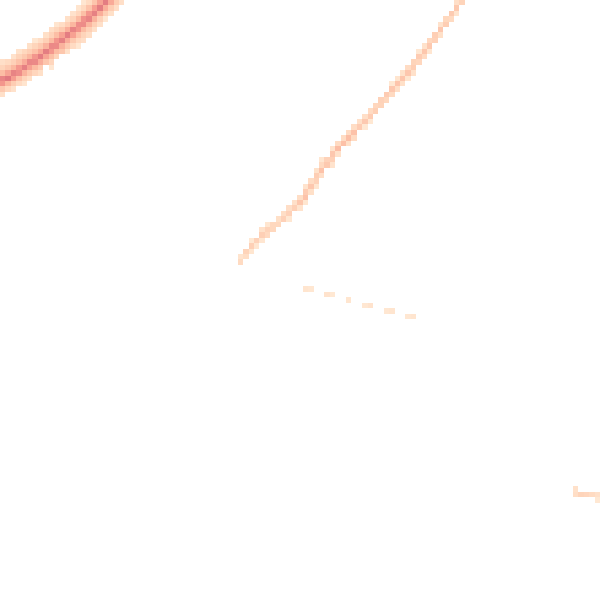 Night-time road noise heatmap for DN17 3NB