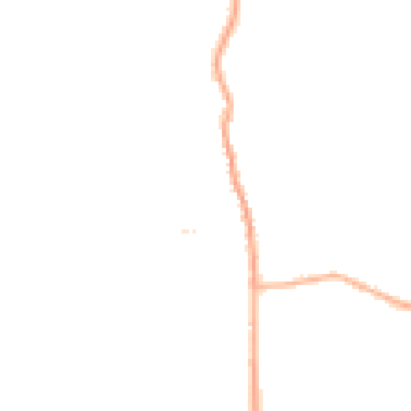 Night-time road noise heatmap for DN17 3NX