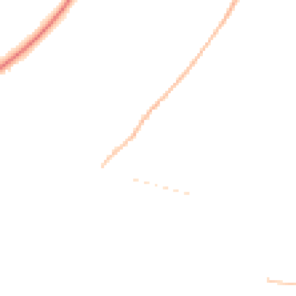 Night-time road noise heatmap for DN17 3UT