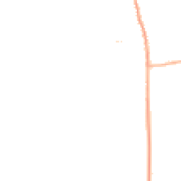 Night-time road noise heatmap for DN17 3UW