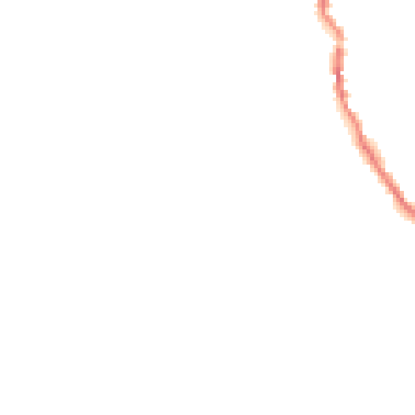 Night-time road noise heatmap for DN17 4EG