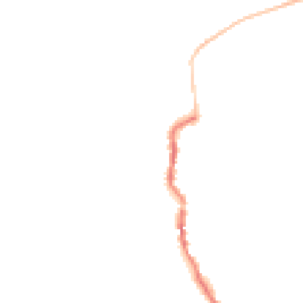 Night-time road noise heatmap for DN17 4LQ