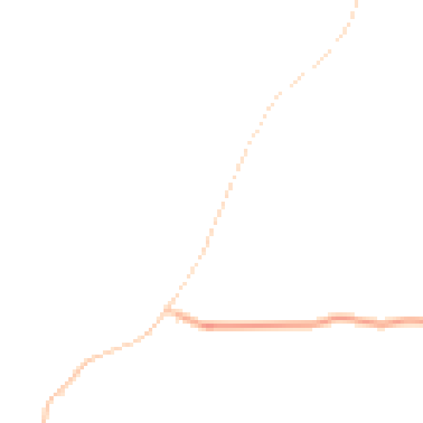 Night-time road noise heatmap for DN17 4PG