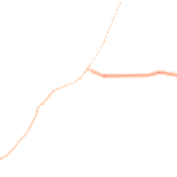 Night-time road noise heatmap for DN17 4PS