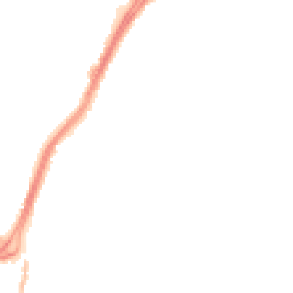 Night-time road noise heatmap for DN2 4AJ