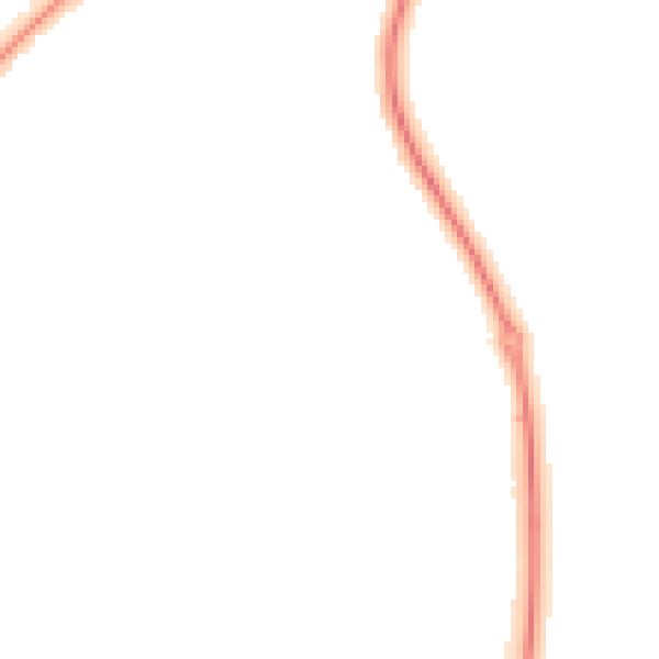 Night-time road noise heatmap for DN2 5PW