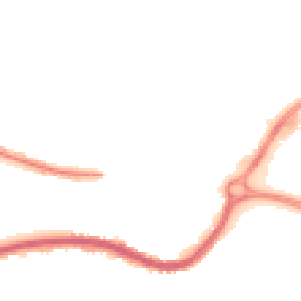 Night-time road noise heatmap for DN2 6AN