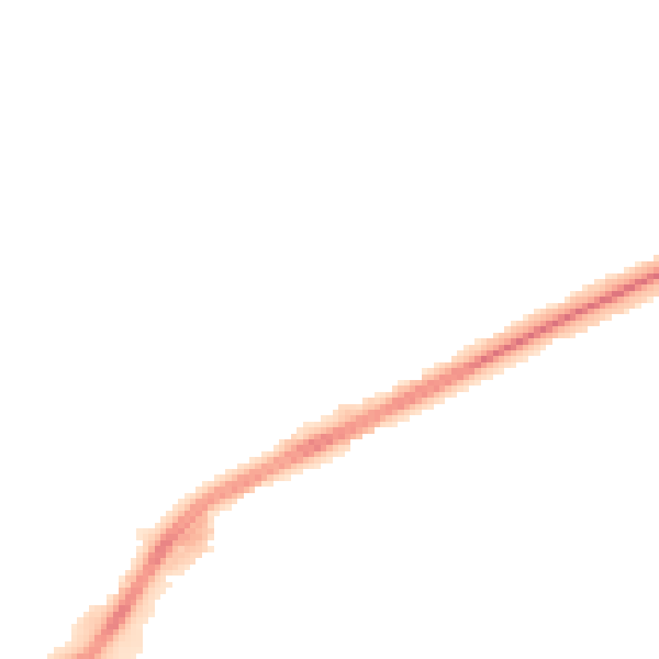 Night-time road noise heatmap for DN2 6DU