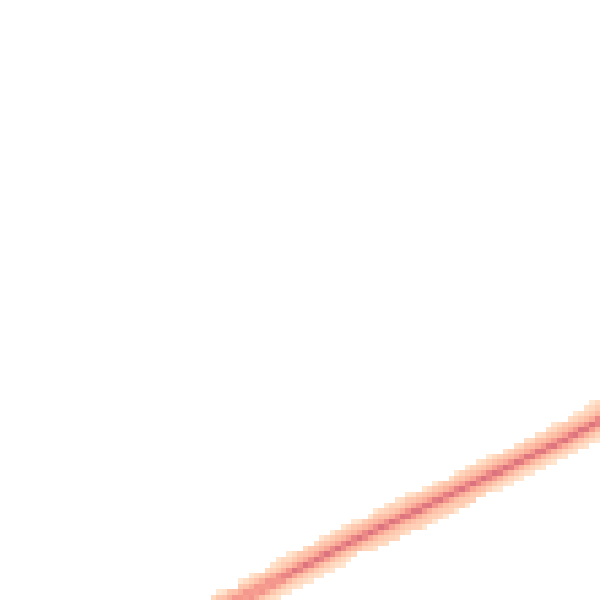 Night-time road noise heatmap for DN2 6LS
