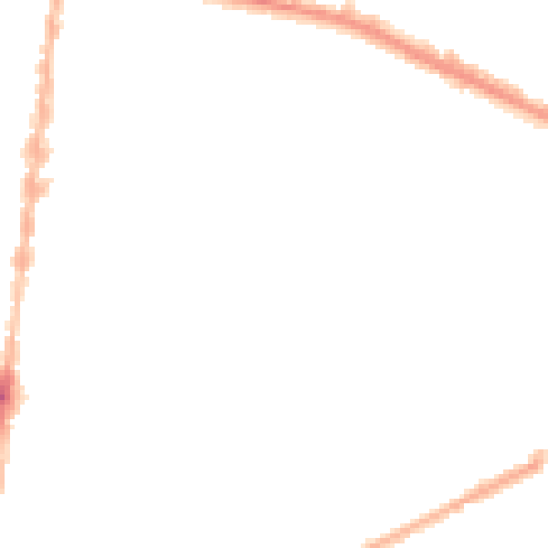 Night-time road noise heatmap for DN32 7FD