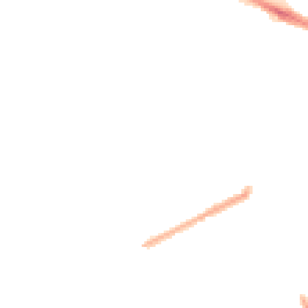Night-time road noise heatmap for DN32 7JU