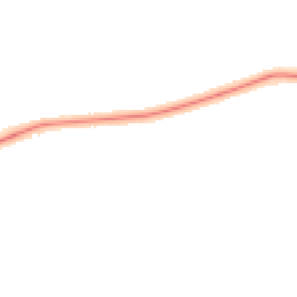 Night-time road noise heatmap for DN33 1AU