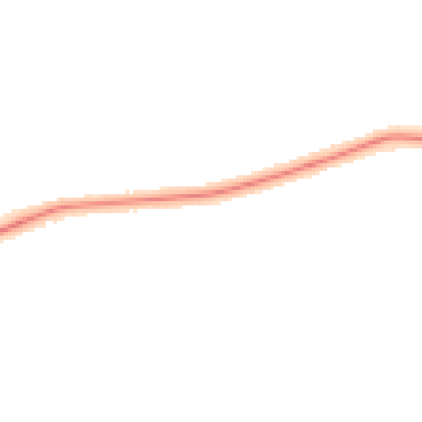 Night-time road noise heatmap for DN33 1AY