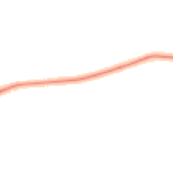 Night-time road noise heatmap for DN33 1AZ