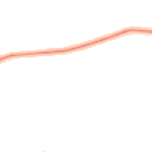 Night-time road noise heatmap for DN33 1BD