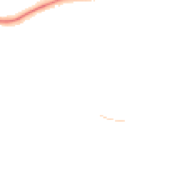 Night-time road noise heatmap for DN33 1HH