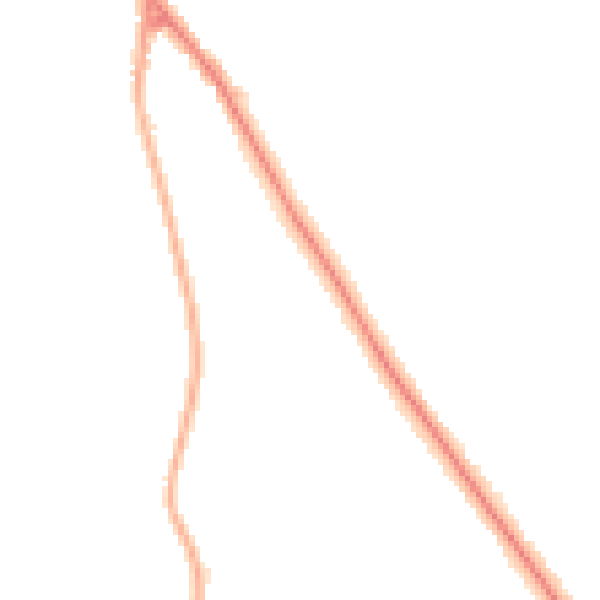 Night-time road noise heatmap for DN33 2JA