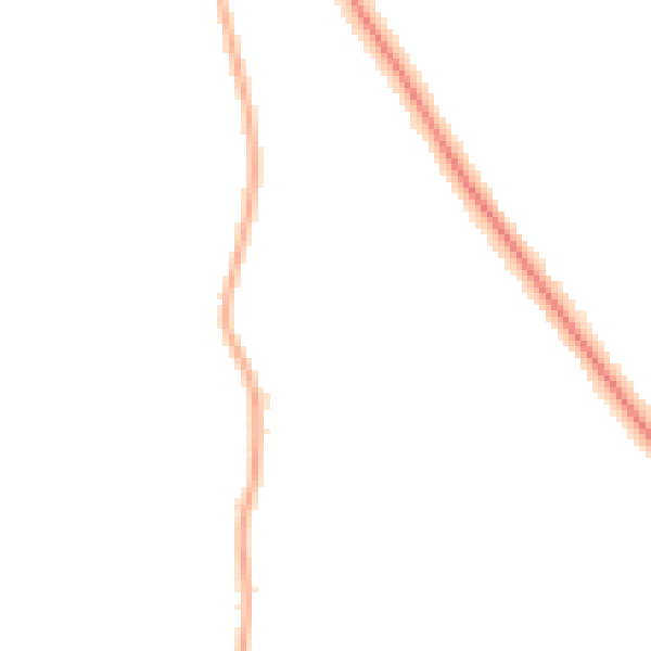 Night-time road noise heatmap for DN33 2PN