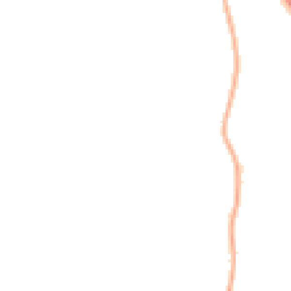 Night-time road noise heatmap for DN33 3DX