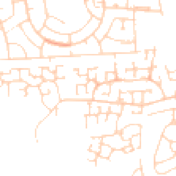 Daytime road noise heatmap for DN33 3RU