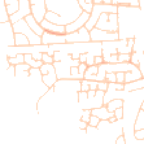 Daytime road noise heatmap for DN33 3SR
