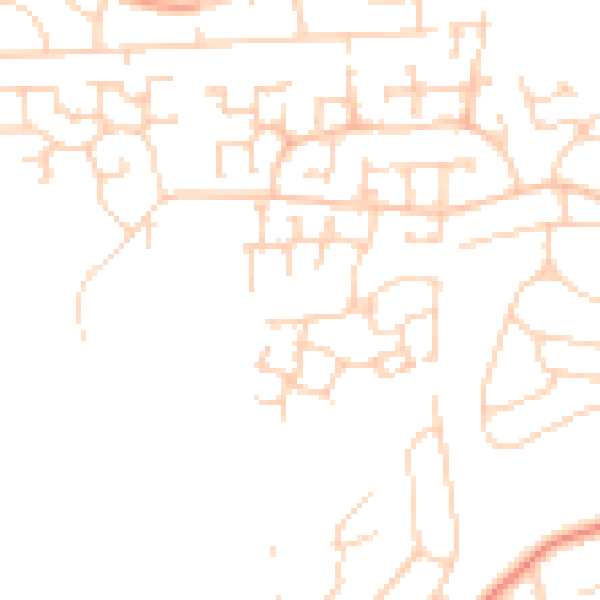 Daytime road noise heatmap for DN33 3TB