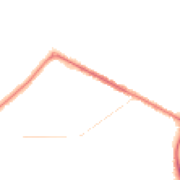 Night-time road noise heatmap for DN34 4AJ
