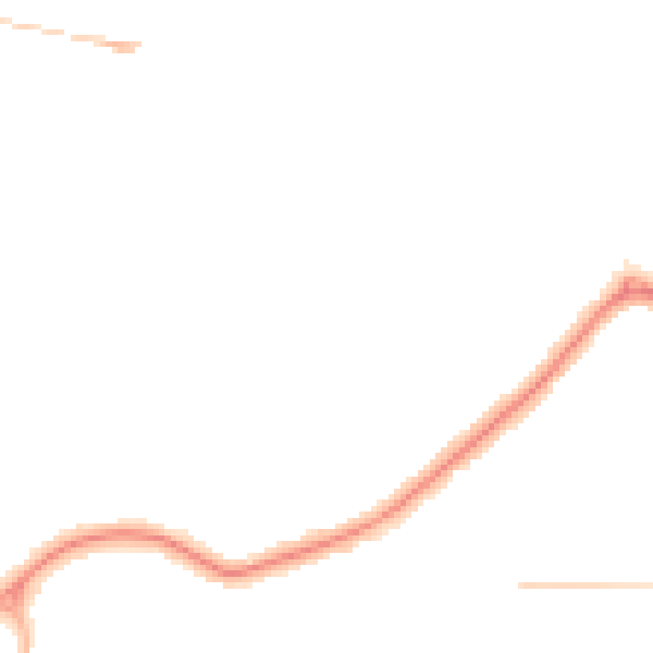 Night-time road noise heatmap for DN34 4BA