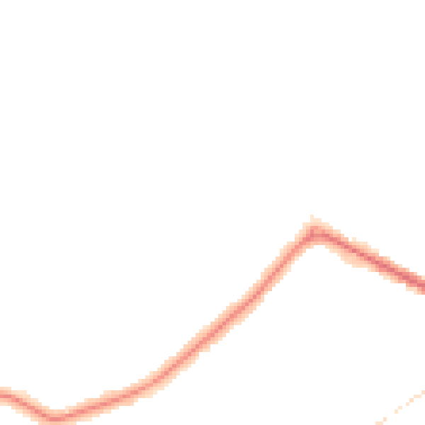 Night-time road noise heatmap for DN34 4BE