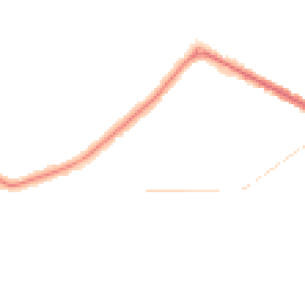 Night-time road noise heatmap for DN34 4QW