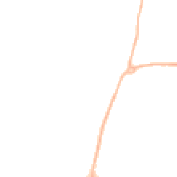 Night-time road noise heatmap for DN34 5RW