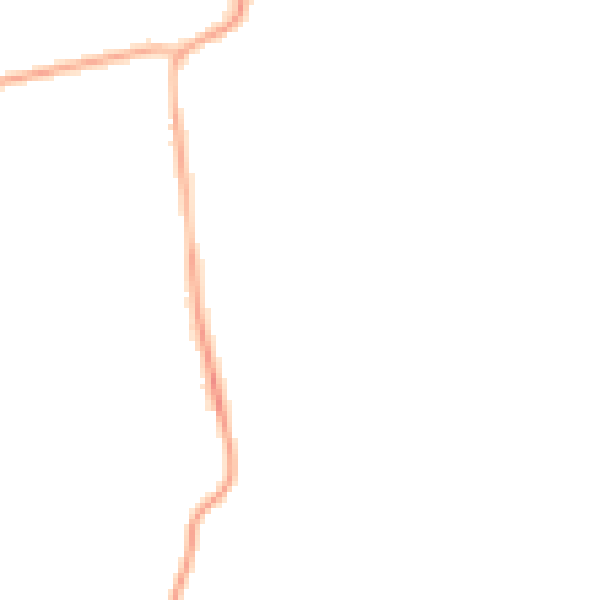 Night-time road noise heatmap for DN36 4AL