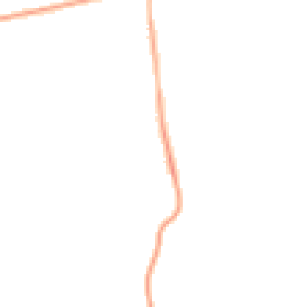 Night-time road noise heatmap for DN36 4JL