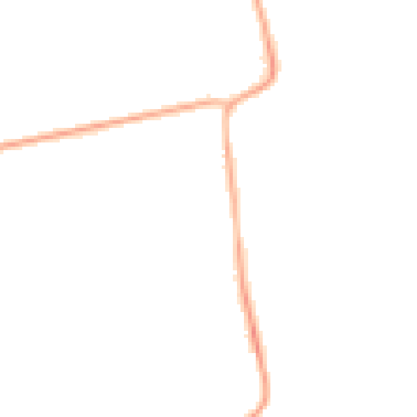 Night-time road noise heatmap for DN36 4JZ
