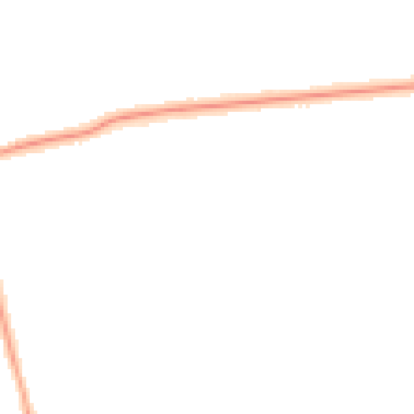 Night-time road noise heatmap for DN36 4UE