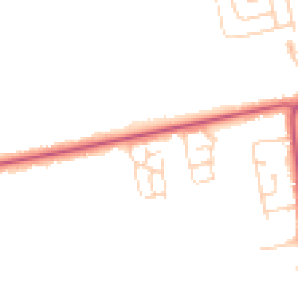 Daytime road noise heatmap for DN36 4ZF