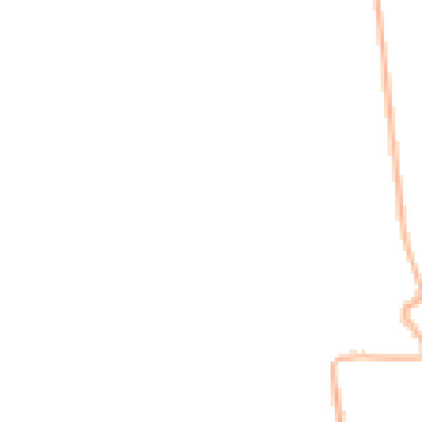 Night-time road noise heatmap for DN36 5FY