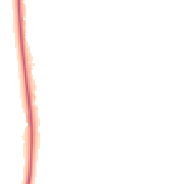 Night-time road noise heatmap for DN36 5HL