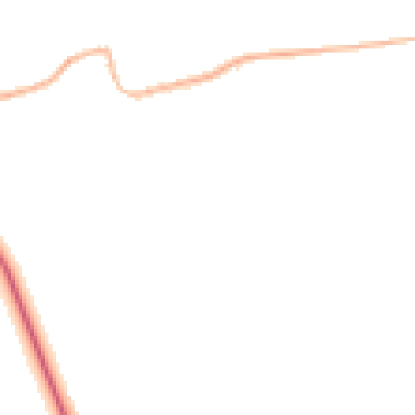 Night-time road noise heatmap for DN36 5RJ