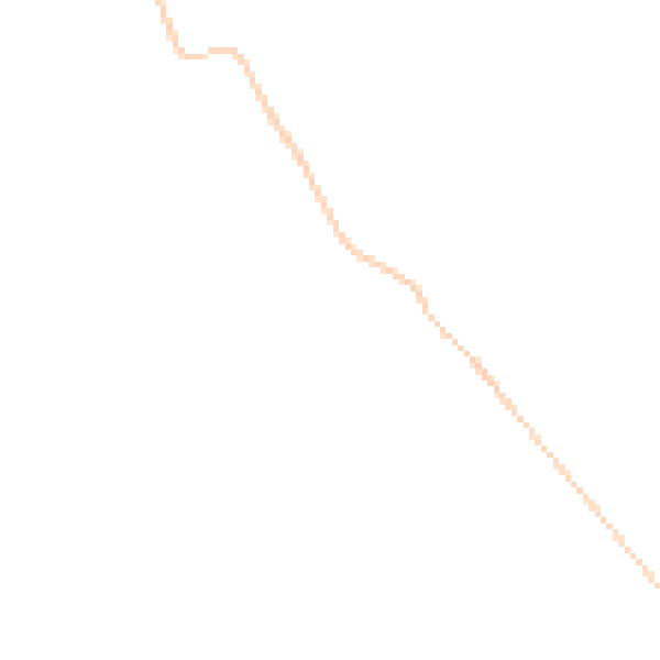 Night-time road noise heatmap for DN36 5SA