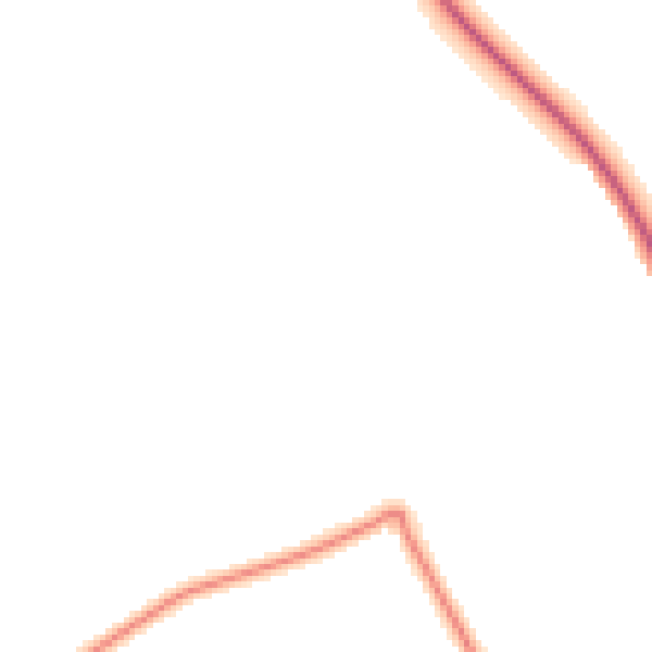 Night-time road noise heatmap for DN36 5SJ