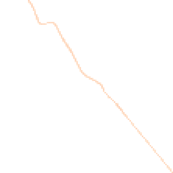 Night-time road noise heatmap for DN36 5SP